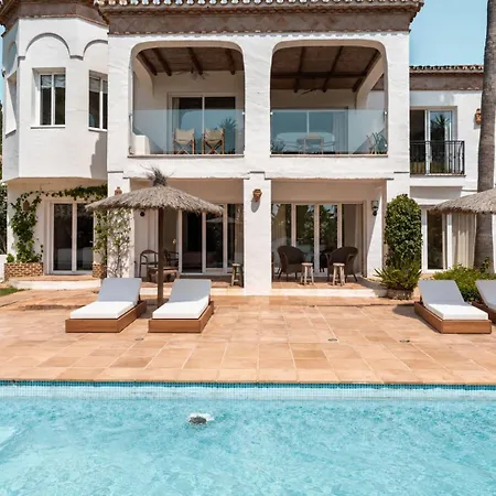 Villa Olivos Boho Style Pool Tranquile Marbella