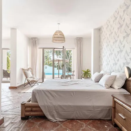 Villa Olivos Boho Style Pool Tranquile Marbella